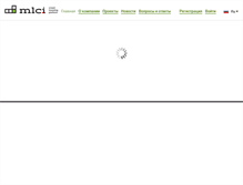 Tablet Screenshot of mlci.com